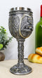 Medieval Knight Of Chivalry Gauntlet 9.5"H 8oz Wine Drink Goblet Chalice Cup