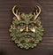 Ebros Greenman Horned God Four Seasons Of The Year Set Winter Spring Summer Fall