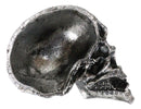 Gothic Damned Overlord Half Skull Fissure Jewelry Coin Trinket Dish Tray Ashtray