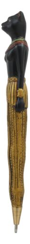 Egyptian Ubasti Temple of Bast Bastet Cat Ballpoint Pen Set of 2 Gods Of Egypt