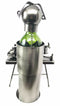 Ebros Chiropracter Treating Child Patient Steel Metal Wine Bottle Holder Storage