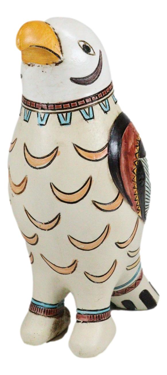 Native Tribe American Aztec Hopi Indian Style Bald Eagle Totem Spirit Figurine