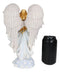 Beautiful Seraphim Angel of Purity With Doves Figurine First Communion Gift