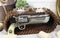 Ebros Western Cowboy Ropes And Revolver Pistol Double Votive Tea Light Candle Holder