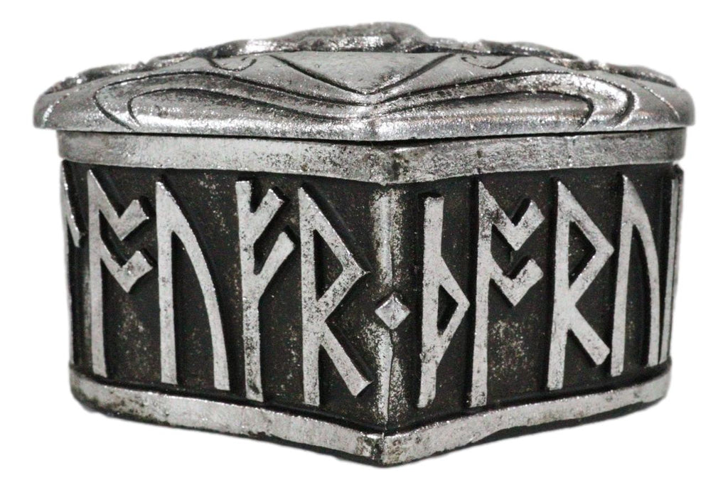 Norse Runes Coat of Arms Heraldry Thor Hammer Mjolnir Decorative Jewel ...