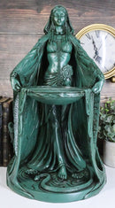 Ebros Green Maxine Miller Celtic Triple Goddess Danu With Cauldron Statue 16"H