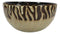 Pack Of 2 Safari Savanna Zebra Horse Print Abstract Soup Cereal Bowls 18oz