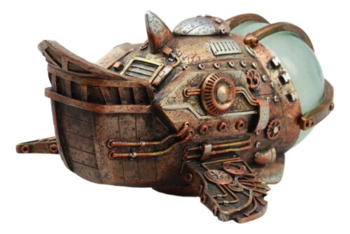 Steampunk Universe Space Exploration Spaceship Collectible Fantasy Figurine