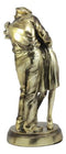 Unconditional Surrender Bronzed Navy Sailor Kissing Nurse Statue World War 2