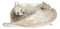 Ebros Fengshui Laughing Buddha Silver Finish Incense Holder 10.5"Long