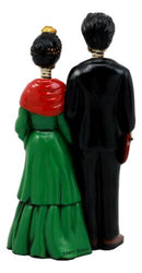 Day Of The Dead Mexican Artists La Pintora Skeleton Couple Figurine Decor Statue