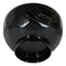 Ebros Japanese Contemporary Black Lacquer Ridged Bowls Made In Japan Set of 10