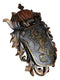 Ebros Large Medieval Heraldic Royal Lion Coat of Arms King Crown Shield Plaque