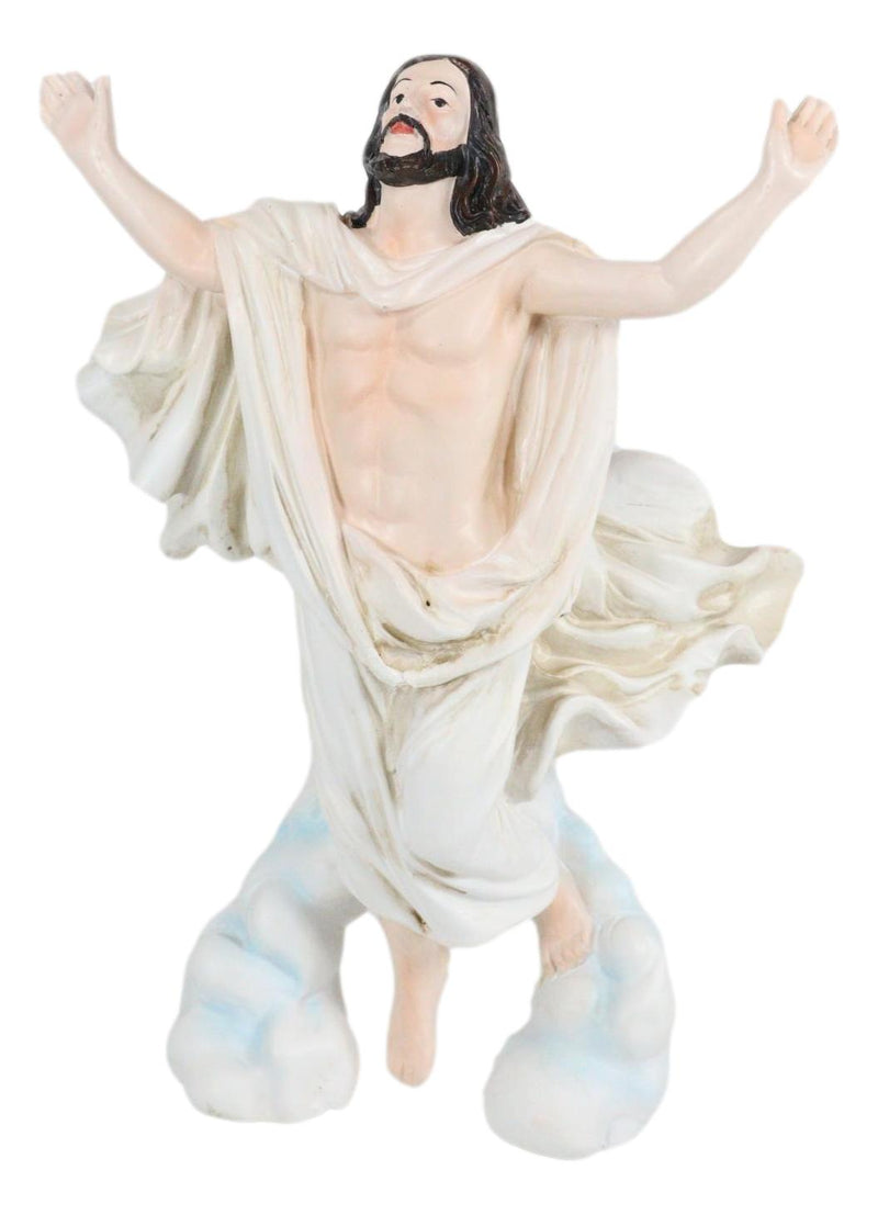 Ascension Of Christ In The Clouds Resurrection Figurine Christian Religious