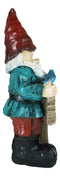 Whimsical Festive Garden Mr Gnome And Bluebird With Love Grows Here Sign Statue