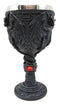 Ebros Gift Large Night Terror Winged Demonic Dragon Wine Drink Goblet Cup Chalice Figurine 8oz