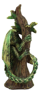 Ebros Dryad Gaia Tree Ent Earth Dragon Baby Wyrmling 5.25"H Figurine Anne Stokes