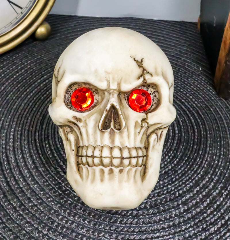 Ebros Reaper Skull Face Trinket Decorative Box Skeleton Graveyard 4.5"L Decor