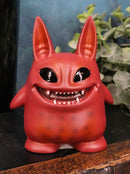 Underbedz Red Devil Fire Ball Blaster Umbie Monster Mini Collectible Figurine