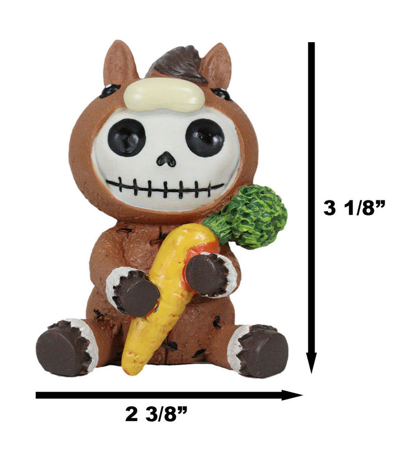 Furrybones Clyde The Donkey Mule Ass Horse Skeleton Monster Furry Bones Figurine