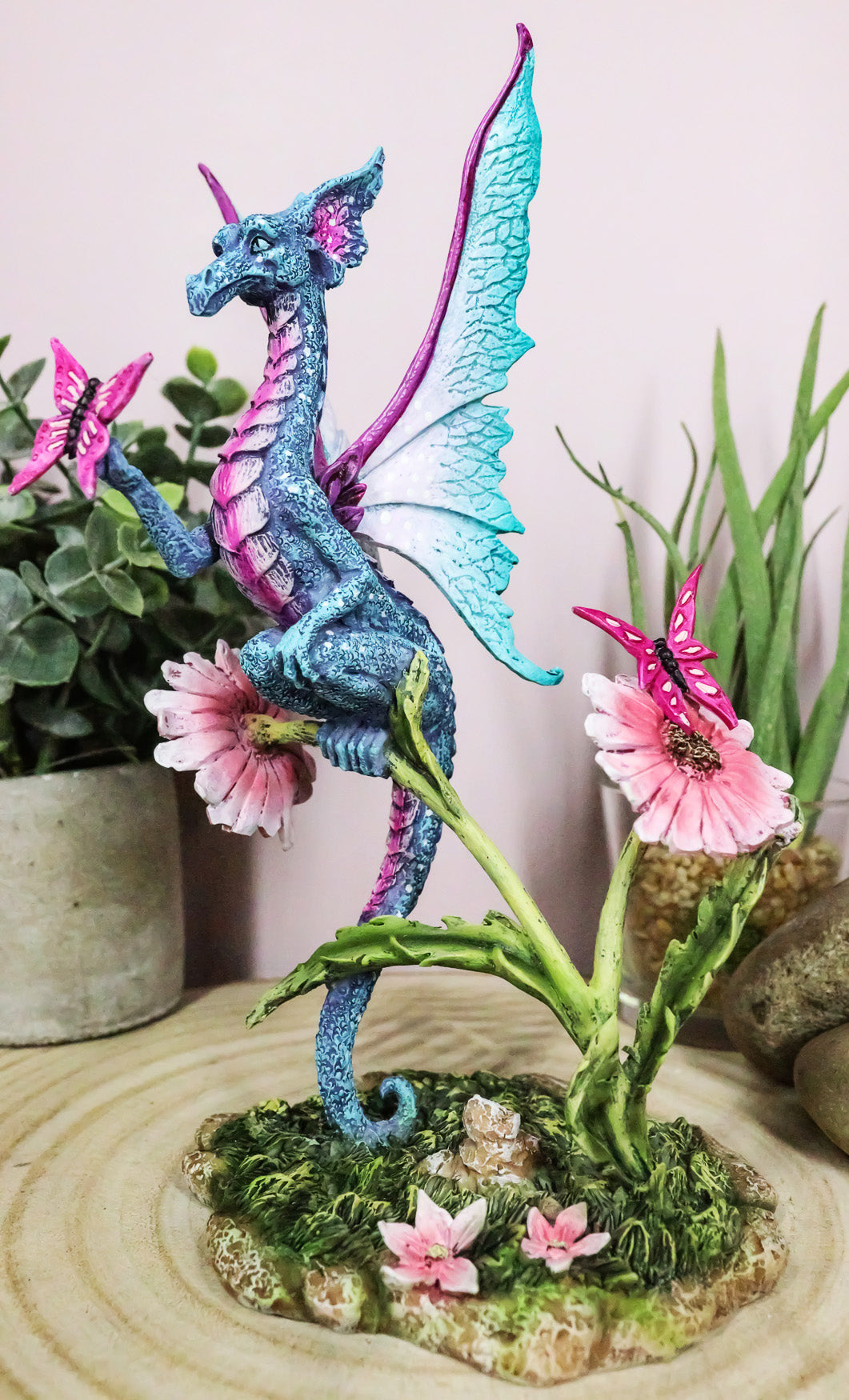Ebros Butterfly Daydream Meadow Fairy Dragon Butterflies Figurine by Amy Brown