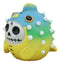Ebros Furry Bones Puffington The Fugu Pufferfish Skeleton Figurine 2" H Furrybones Bloated Fish Ocean Aquatic Creature Costume Hooded Skull Monster Collectible Sculpture Decorative Toy