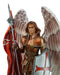 Ebros Large Archangel Saint Raphael With Spear And Faith Shield Statue God's Healing