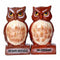 Irritable Owls Syndrome Magnetic Salt and Pepper Shaker Set Decor