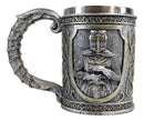 Ebros Medieval Crusader Knight Of The Cross Mug Armor Suit Large Tankard Mug