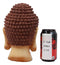 Ebros Feng Shui Shakyamuni Buddha Gautama Head with Ushnisha Statue 9" H