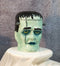 Ceramic Ghastly Victor Frankenstein Skull Cookie Jar Halloween Decor Kitchenware
