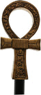 Ebros Egyptian Ankh Key of Life with Hieroglyphs Decorative Walking Staff Cane