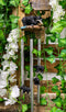 American Black Bear River Fishing Resonant Relaxing Wind Chime Garden Patio