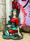 Ebros Amy Brown Christmas Red English Holly Berry Elf Fairy Figurine Holiday Fae Pixie