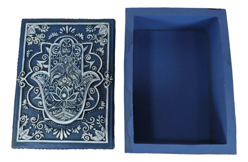 Hamsa Palm Hand Of God Warding Off The Evil Eye Tarot Cards Decorative Box