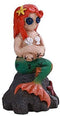 Ebros Pinheadz Monster with Voodoo Stitches Figurine 4.25"H (Serin The Mermaid)