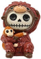 Ebros Furrybones Utan The Orangutan Hooded Skeleton Monster Collectible Sculptur