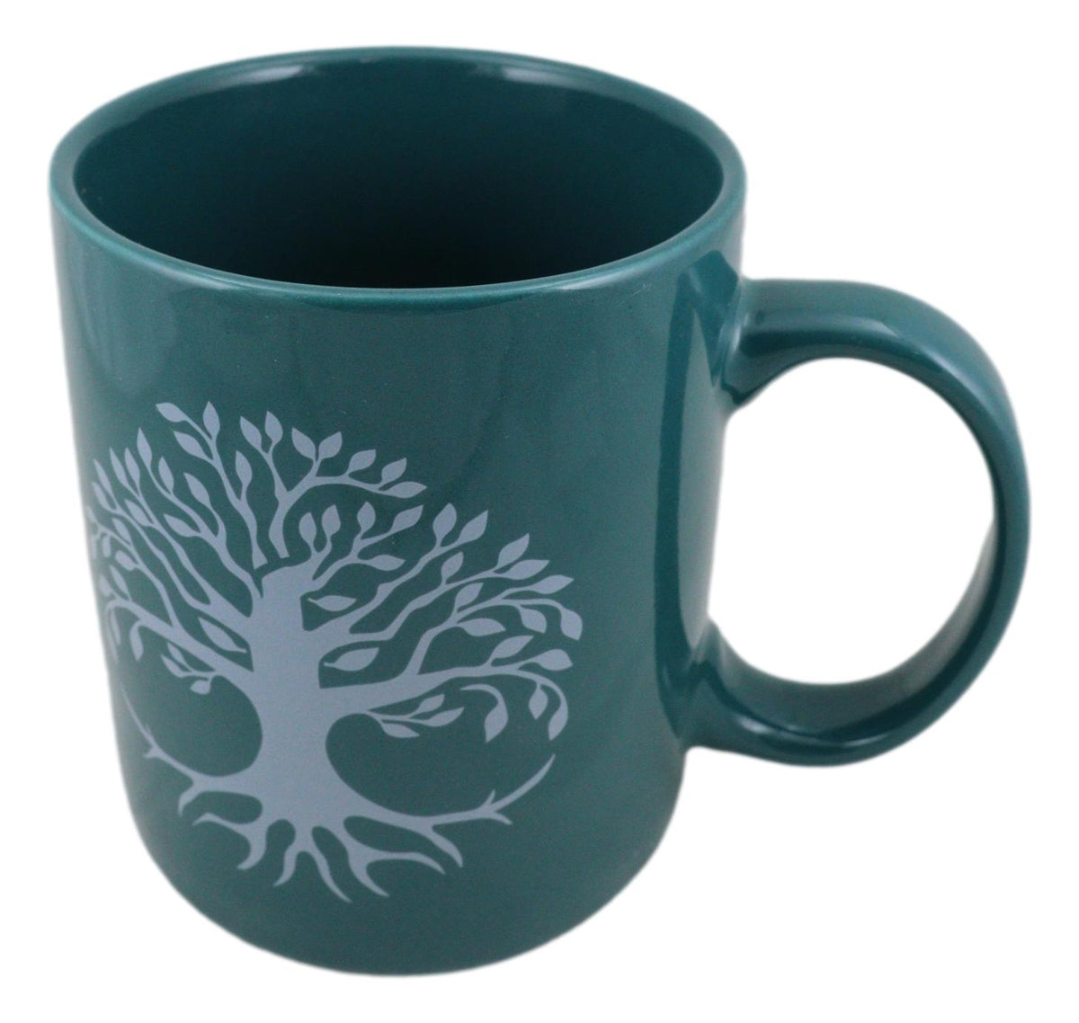 Pack Of 2 Wicca Celtic Tree Of Life Sacred Geometry Bone China Coffee Mug Cups