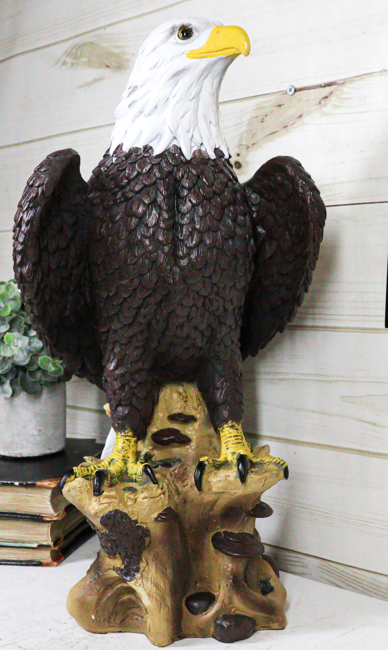 Ebros Gift American Pride National Emblem Bald Eagle Statue 16.5" H Figurine