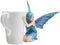 Ebros Amy Brown Warmth Comfort Blue Fairy Hugging Tea Cup Statue 4.25"H Fantasy