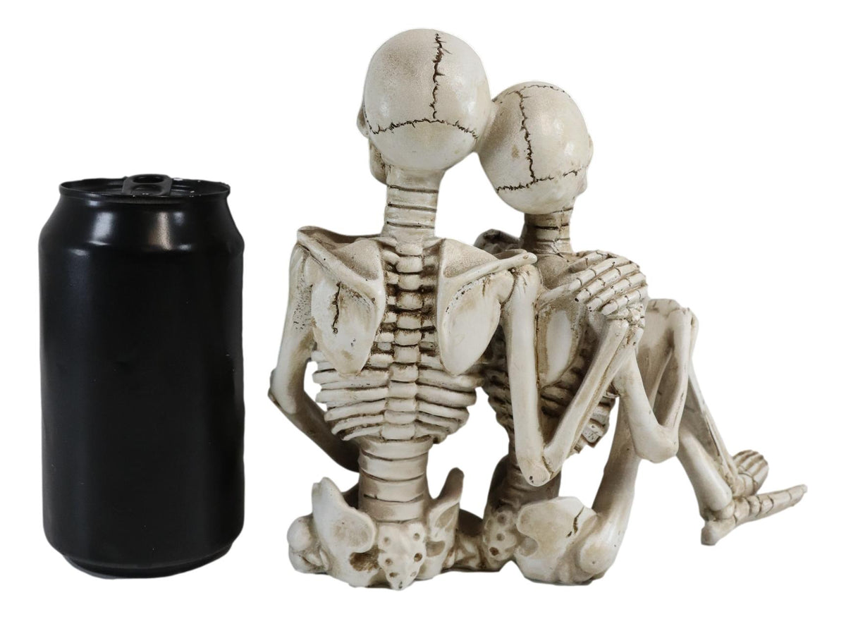 Ebros Day Of The Dead Eternity Skeleton Lovers Couple Shelf Sitters Ledge Figurine - Ebros Gift