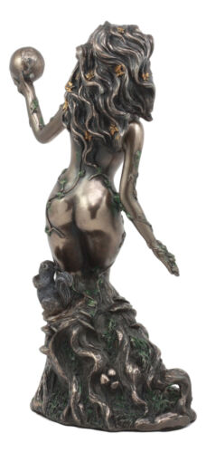 Greek Primordial Deity Gaia Holding Earth Statue Primal Mother Goddess Gaea Art