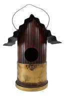 Rustic Western 12 Gauge Shotgun Bullet Shell Casing Birdhouse Bird Feeder House