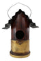 Rustic Western 12 Gauge Shotgun Bullet Shell Casing Birdhouse Bird Feeder House