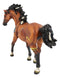 Large Brown Native American Tribal Medicine Spirit Horse Statue Thunderbolt