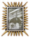 Rustic Western Cowboy Golden Gun Bullet Shells Casings 5"X7" Photo Picture Frame