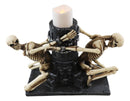 Love Never Dies Dungeon Chained Forbidden Lovers Couples Skeleton Figurine