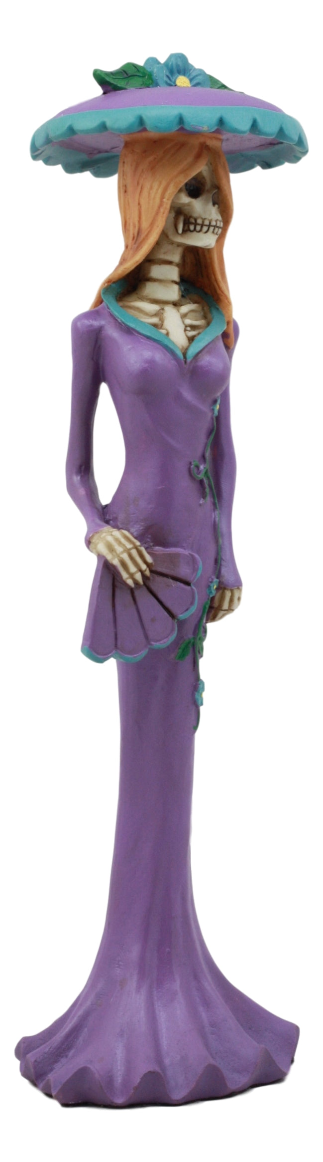 Ebros Steampunk Aristocrat Lady In Purple Skeleton Statue Day Of The Dead Baroness