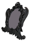 Gothic Nosferatu Vampire Dragons Bat Skulls Roses Table Or Wall Hanging Mirror
