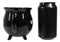 Ebros Wicca Sacred Crescent Moon Witches Brew Black Cauldron Coffee Tea Mug Cup 14oz